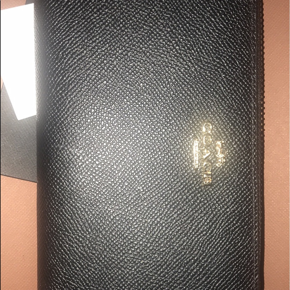 Brand new black coach wallet